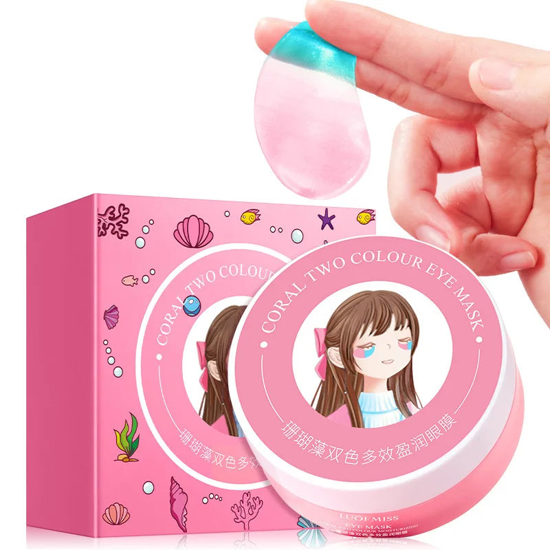 60pcs Collagen Eye Mask moisturizing Firming Anti Dark Circles Eyes Bags skincare Gel Masks Eyepatch Beauty Eye Patches