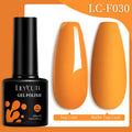 LILYCUTE Dark Grey Matte Color Series Gel Nail Polish Winter Long Lasting Full Coverage Manicure Soak Off Nails Art Gel Varnish