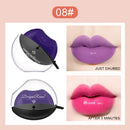Lazy Lipstick Pearl light Temperature Color Changing Lip-shaped Lipstick Velvet Moisturizing Lip Gloss Waterproof Non-stick Cup