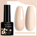LILYCUTE 7ML Nail Gel Polish Full Coverage Manicure No Wipe Top Coat Base Coat Primer Soak Off LED UV Gel Nail Art Gel Varnish
