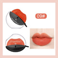 Lazy Lipstick Pearl light Temperature Color Changing Lip-shaped Lipstick Velvet Moisturizing Lip Gloss Waterproof Non-stick Cup