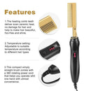 Using Electric Heating Curling Comb Hair Comb
