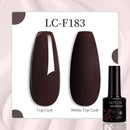 LILYCUTE 7ML Nail Gel Polish Nail Supplies Varnish Semi Permanent Nail Art Manicure Soak Off LED UV Gel Nail Varnishes