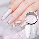 LILYCUTE 7ML Thread Shell Nail Gel Polish 3D Aurora Pearl Shell Vernis Semi Permanent Soak Off UV DIY Design Nail Art Varnish