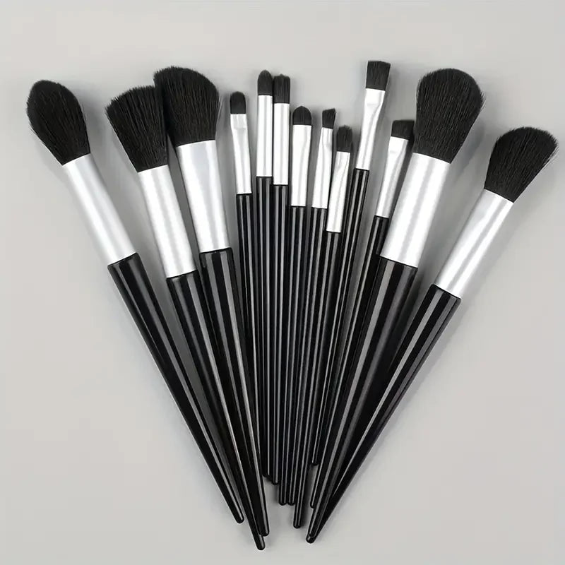 NEW13PCS Makeup Brush Set Eye Shadow Highlighter Concealer Brush Blush Loose Powder Brush Blending Soft Fluffy Women Beauty Tool