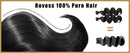 100% Unprocessed Virgin Brazilian Human Hair Bundles Natural Black Color 30 32 Inch Body Wave 3/4 Bundles Raw Hair Extensions 16A Remy Pure Human HairBundle