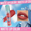 Watery Black Lipstick Hydrating Lip Fullness Lip Gloss Lasting Velvet Lip Glaze Set Pearlescent Fine Sparkling Lipstick Liquid