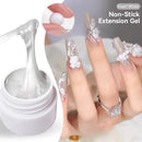 LILYCUTE 8ml Pearl White 5D Sculpting Extension Building Gel For Shaping Carving Non-Stick Soak Off UV Semi-permanent Varnish