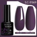 LILYCUTE 7ML Nail Gel Polish Full Coverage Manicure No Wipe Top Coat Base Coat Primer Soak Off LED UV Gel Nail Art Gel Varnish