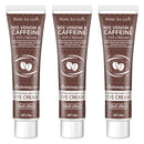 Natural Caffeine Powerful Moisturizing Firming Eye Cream 20g for Puffy and Dark Circles Post-Lifting Area after Using, Reduce Wrinkles and Aging, Light Beige Relaxation