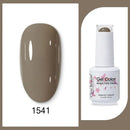 Clou Beaute 15ml Red Black White Green Neon Gel Nail Polish Base Top Coat Velvet Top 400 Colors Semi Permanent Gel Nail Varnish