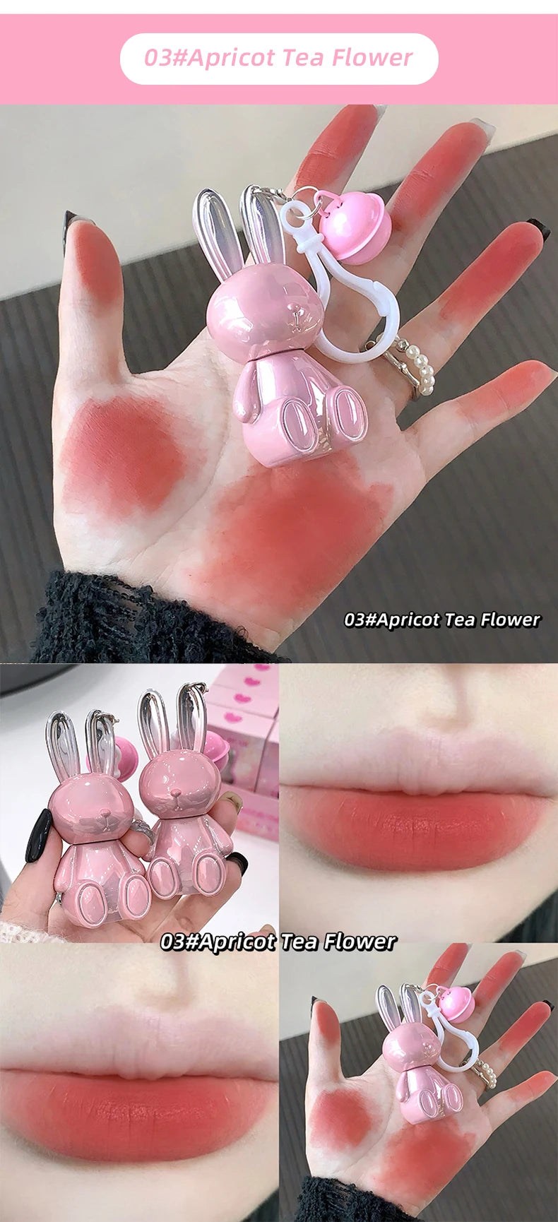 Pink Rabbit Velvet Matte Lip Cream