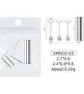 1/2/4pcY-shaped Love Heart Magnetic Auxiliary Tool For Match with Nail Magnet Suck Cat Eye Heart Shapes Effect Nail Gel DIY Tool