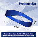 DIY Home Hair Trimming Haircut Curved Headband Silicone Neckline Shaving Template Hair Cutting Guide Barber Hair Styling Tools