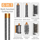 7-in-1 multifunctional curling iron  hair dryer and straightener set, styling tool that allows salon-quality styling at home