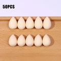 50/20Pcs Mini Makeup Sponge Power Puff Beauty Cosmetic Foundation Puff Makeup Concealer Liquid Mixed Beauty Sponge Make Up Tools