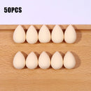 50/20Pcs Mini Makeup Sponge Power Puff Beauty Cosmetic Foundation Puff Makeup Concealer Liquid Mixed Beauty Sponge Make Up Tools
