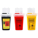 1L Plastic Waste Bin Collection Container Tattoo Needle Tip Accessories Medical Supplies Tattoo Waste Box Makeup Accessories