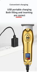 Professional Cutting Kit LCD Display Beard Shaver for Men