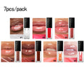 7 Color Moisturizing Lip Gloss Waterproof, Long-Lasting, Hydrating, Non-Transfer Liquid Lip Color Cosmetics