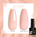 LILYCUTE 7ML Nail Gel Polish Nail Supplies Varnish Semi Permanent Nail Art Manicure Soak Off LED UV Gel Nail Varnishes