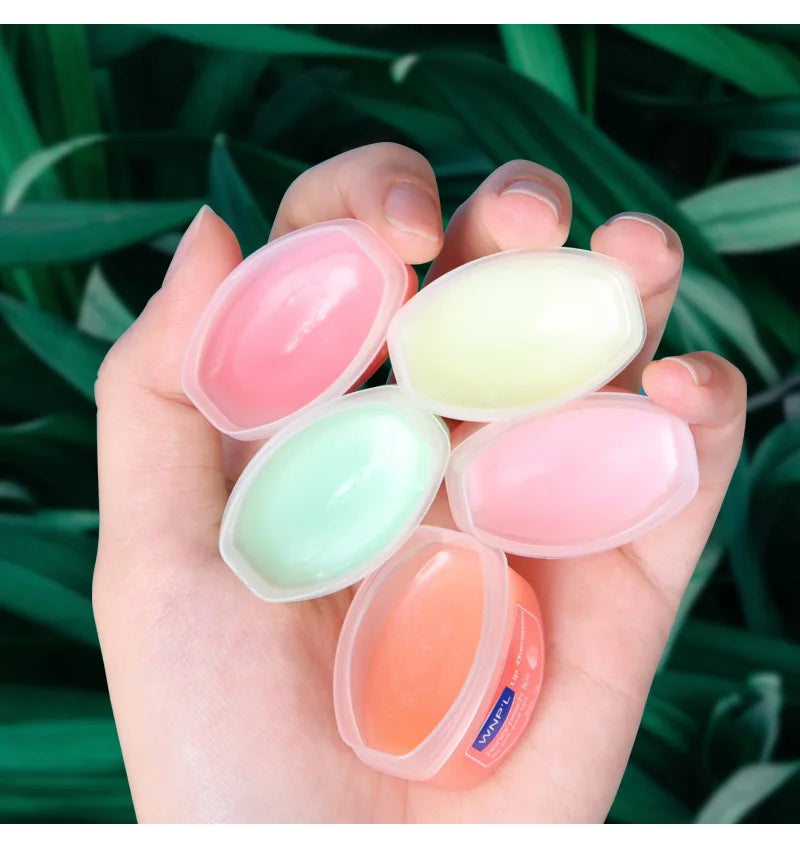 4/6/8pcs Moisturizing Lip Balm Set Whitening Moisturizing Base Natural Plant Base Moisturizing Crack Lip Care Jelly Moisturizer