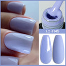 LILYCUTE Dark Grey Matte Color Series Gel Nail Polish Winter Long Lasting Full Coverage Manicure Soak Off Nails Art Gel Varnish