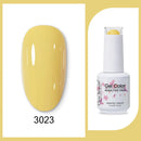 Clou Beaute 15ml Red Black White Green Neon Gel Nail Polish Base Top Coat Velvet Top 400 Colors Semi Permanent Gel Nail Varnish