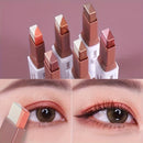 6pcs Double Color Eyeshadow Sticks Set, Pearl and Matte Fine ShimmerEyeshadow Pens, Long-lasting Waterproof and Non-fading