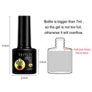 LILYCUTE 7ML Auroras Thermal Gel Nail Polish Brown Glitter Temperature Color Changing Semi Permanent Soak Off UV Nail Art Gel