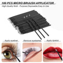 100/50pcs Disposable Eyelash Brushes Lip Brushes Eyelash Removal Tools Clean Mascara Applicator Eyelash Extension Makeup Tools