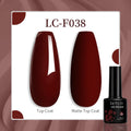 LILYCUTE 7ML Nail Gel Polish Nail Supplies Varnish Semi Permanent Nail Art Manicure Soak Off LED UV Gel Nail Varnishes