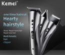 KEMEI KM-1407 Rechargeable Electric Nose Hair Clipper Multifunctional Men Hair Trimmer Professional Electric Shaver Beard Razor