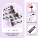 MAANGE 5PCS Eye Shadow Makeup Brush Set Concealer Brush Eye Cosmetic Soft Bristles Shader Brush Portable Beauty Makeup Tools