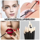 100/50pcs Disposable Eyelash Brushes Lip Brushes Eyelash Removal Tools Clean Mascara Applicator Eyelash Extension Makeup Tools
