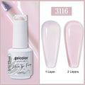 Arte Clavo Red Series Nail Polish Party Colors Gel Varnishes All For Nails Soak Off UV LED Semi Permanent Nail Art Remover Gel