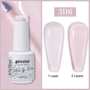 Arte Clavo Red Series Nail Polish Party Colors Gel Varnishes All For Nails Soak Off UV LED Semi Permanent Nail Art Remover Gel