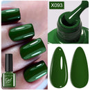 LILYCUTE 7ML 125 Colors Gorgeous Glitter Red Nail Gel Polish Semi Permanent Soak Off LED UV Gel Nail Art Manicure Varnish