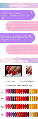 LILYCUTE 7ML Flakes Glitter Top Coat Gold Foil Effect 2 IN 1 Nail Art Gel Nail Polish Soak Off Semi Permanent Varnish For Nails