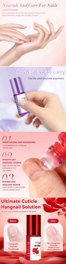 LILYCUTE 5ml Nail Cuticle Nutrient Oil Restore Damaged Nails Softener Nourishing Treatment Skin Revitalizer Remedy Manicure