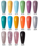 Arte Clavo Red Series Nail Polish Party Colors Gel Varnishes All For Nails Soak Off UV LED Semi Permanent Nail Art Remover Gel