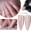 LILYCUTE 10ML Clear Nail Extension Gel Nail Polish Vernish Pink White Gel Semi Permanent Soak Off Nail Art UV LED Varnish Nail