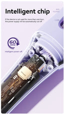 Using Salon Styling Tool Small Crimping Iron for crimped hair