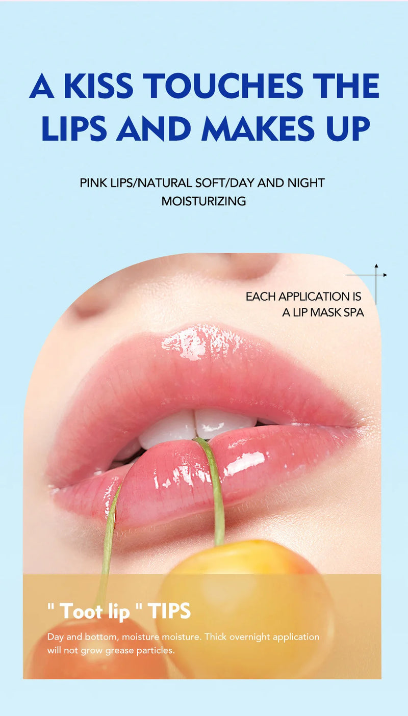 16pcs Vaseline Fruit Series Lip Balm Set Sleeping Lip Mask Moisturizing Hydrating Non-sticky Anti-Cracked Lip Balm Lips Care