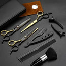 Using Hairdressing Scissors Set Hair Cutting for haircut