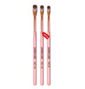 3pcs Acrylic Nail Brush Set Size 8/10/14 for Acrylic Powder Application Brushes Nail Art Extension & Carving Salon Tool