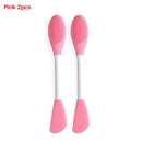 8/4/2pcs Face Brush Set Silicone Facial Mask Applicator Double-head Lotion Spatula Blackhead Face Lip Exfoliator Skin Care Tools