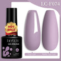 LILYCUTE 7ML 184 Colors Nail Gel Polish Shining Red Glitter Semi Permanent Nail Art Varnish Long Lasting UV LED Gel Manicure