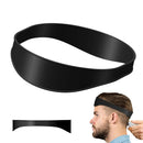 DIY Home Hair Trimming Haircut Curved Headband Silicone Neckline Shaving Template Hair Cutting Guide Barber Hair Styling Tools
