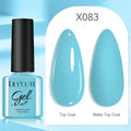 LILYCUTE 7ML 125 Colors Gorgeous Glitter Red Nail Gel Polish Semi Permanent Soak Off LED UV Gel Nail Art Manicure Varnish